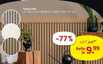 ROLLER Tapete vlies Angebot
