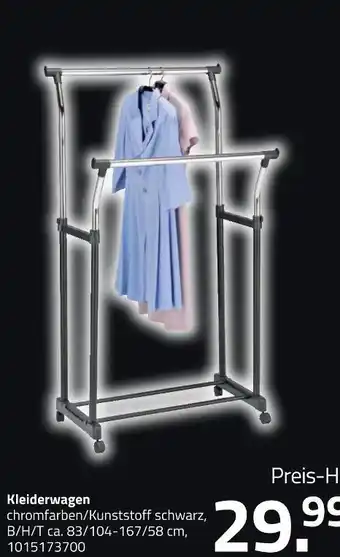 ROLLER Kleiderwagen Angebot