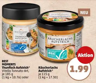 PENNY Best moments thunfisch aufstrich Angebot