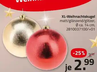 ROLLER Xl-weihnachtskugel Angebot