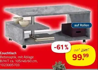ROLLER Couchtisch Angebot