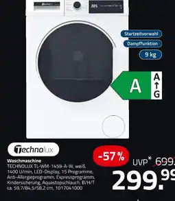 ROLLER Technolux waschmaschine tl-wm-1459-a-w Angebot