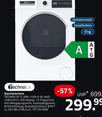 ROLLER Technolux waschmaschine tl-wm-1459-a-w Angebot