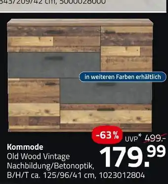 ROLLER Kommode Angebot