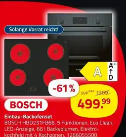 ROLLER Bosch einbau-backofenset Angebot