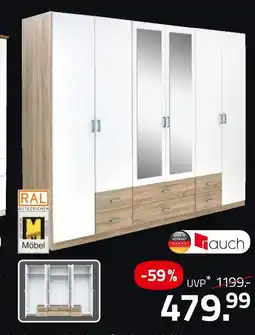 ROLLER Rauch kombi-drehtürenschrank Angebot