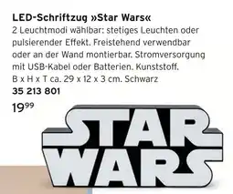 Tchibo Led-schriftzug star wars Angebot