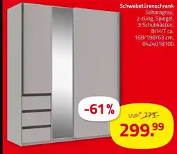 ROLLER Schwebetürenschrank Angebot