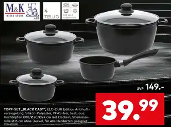 porta M&k topf-set 'black cast' Angebot
