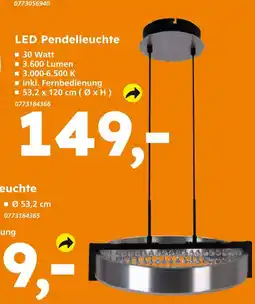Globus Baumarkt Led pendelleuchte Angebot