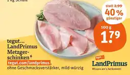 tegut Tegut... landprimus metzgerschinken Angebot