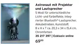 Tchibo Astronaut mit projektor und lautsprecher Angebot