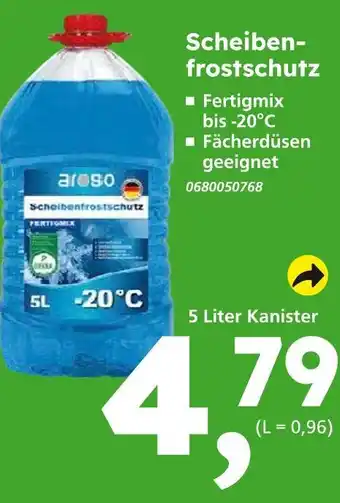 Globus Baumarkt Aroso scheibenfrostschutz Angebot