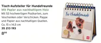 Tchibo Tisch-aufsteller für hundefreunde Angebot