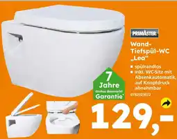 Globus Baumarkt Primaster wand-tiefspül-wc lea Angebot