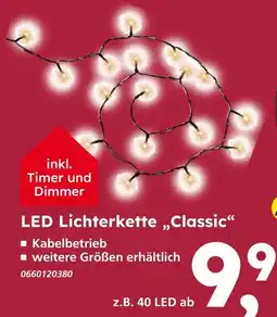 Globus Baumarkt Led lichterkette classic Angebot