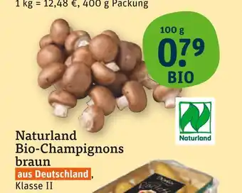 tegut Naturland bio-champignons braun Angebot