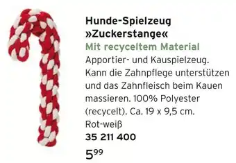 Tchibo Hunde-spielzeug zuckerstange Angebot