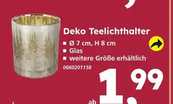 Globus Baumarkt Deko teelichthalter Angebot