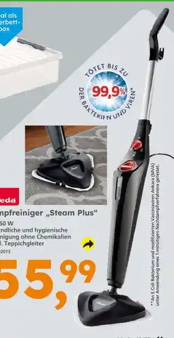 Globus Baumarkt Vileda steam plus Angebot