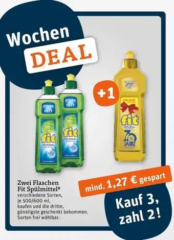 tegut Fit fit original stark fett Angebot