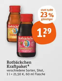 tegut Rotbäckchen kraftpaket immunschutz Angebot