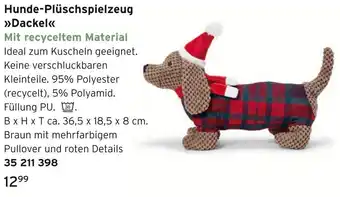 Tchibo Hunde-plüschspielzeug dackel Angebot