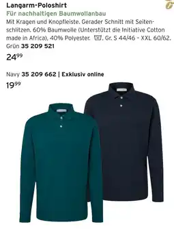 Tchibo Langarm-poloshirt Angebot