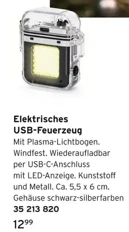 Tchibo Elektrisches usb-feuerzeug Angebot