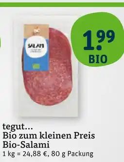 tegut Tegut... bio-salami Angebot