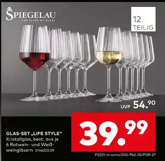 porta Spiegelau life style glas-set Angebot