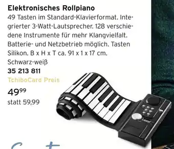 Tchibo Elektronisches rollpiano Angebot