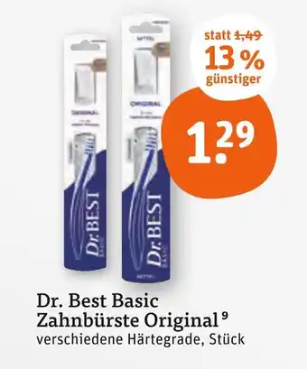 tegut Dr. best basic zahnbürste original Angebot