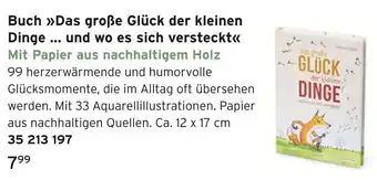 Tchibo Buch das große glück der kleinen dinge ... und wo es sich versteckt Angebot