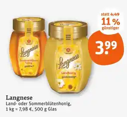 tegut Langnese landhonig goldcremig Angebot