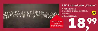 Globus Baumarkt Led lichterkette „cluster“ Angebot