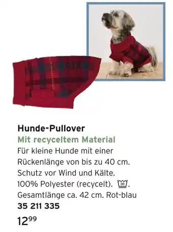 Tchibo Hunde-pullover Angebot