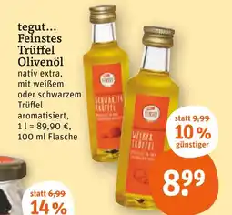 tegut Tegut... feinstes trüffel olivenöl weißer trüffel Angebot