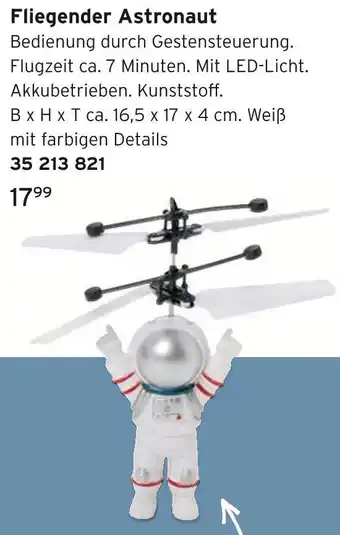Tchibo Fliegender astronaut Angebot