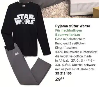 Tchibo Pyjama star wars Angebot