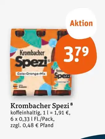 tegut Krombacher spezi Angebot