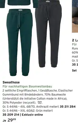 Tchibo Sweathose Angebot