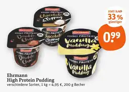 tegut Ehrmann high protein double choc Angebot