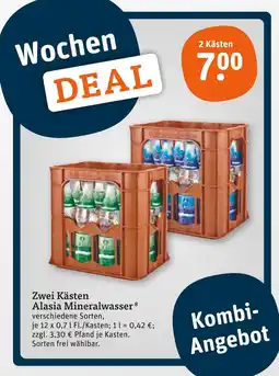 tegut Alasia mineralwasser Angebot