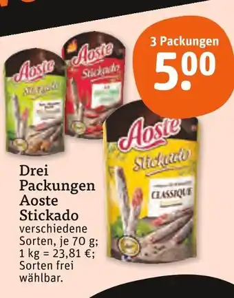 tegut Aoste stickado classique Angebot