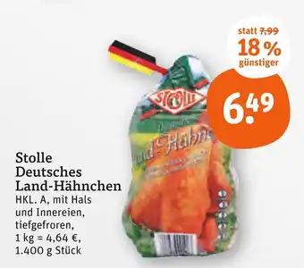 tegut Stolle deutsches land-hähnchen Angebot