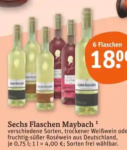tegut Maybach sechs flaschen maybach Angebot