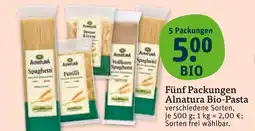 tegut Alnatura spaghetti Angebot