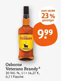 tegut Osborne veterano brandy Angebot