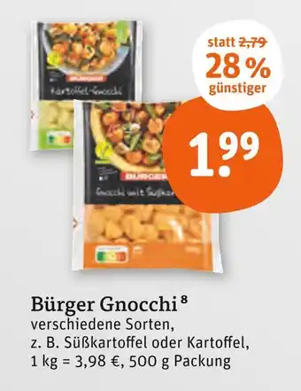 tegut Bürger gnocchi süßkartoffel Angebot